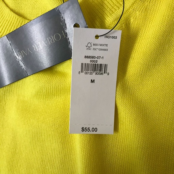 Banana Republic Yellow Short Sleeve Forever Sweater - Picture 9 of 11